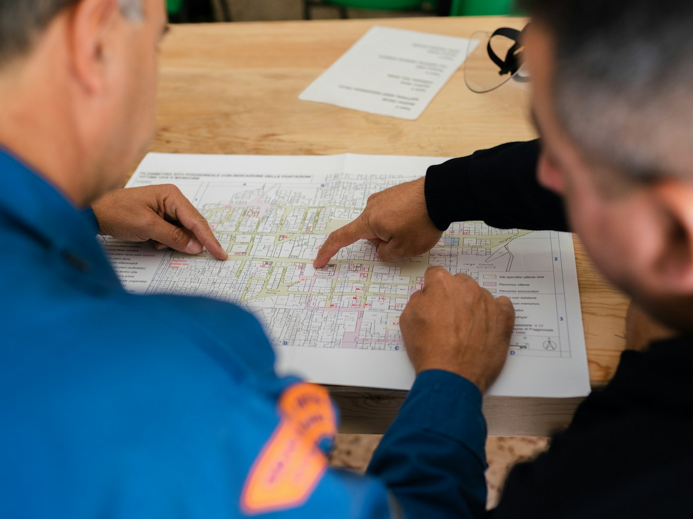 Revue des plans en équipe